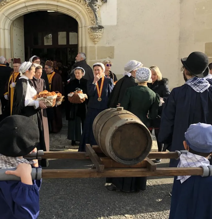 Fête St Vincent à VOUVRAY