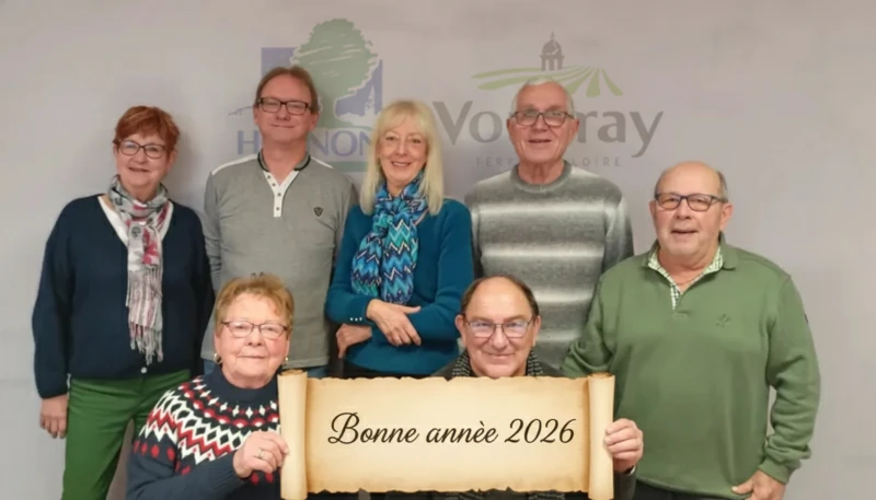 Carte voeux 2026 holnon vouvray